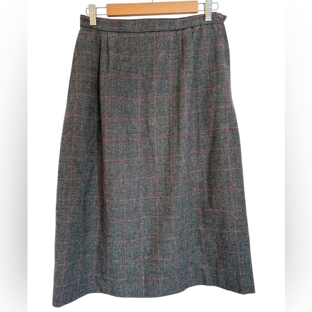 Vintage Peabody House Wool Skirt.